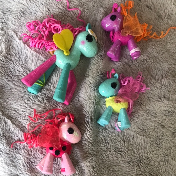 lalaloopsy Toys Lalaloopsy Pony Friends 4 Wings Glitter 3 Little